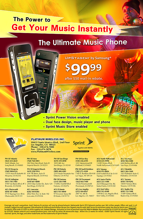 Platinum Wireless – Ads